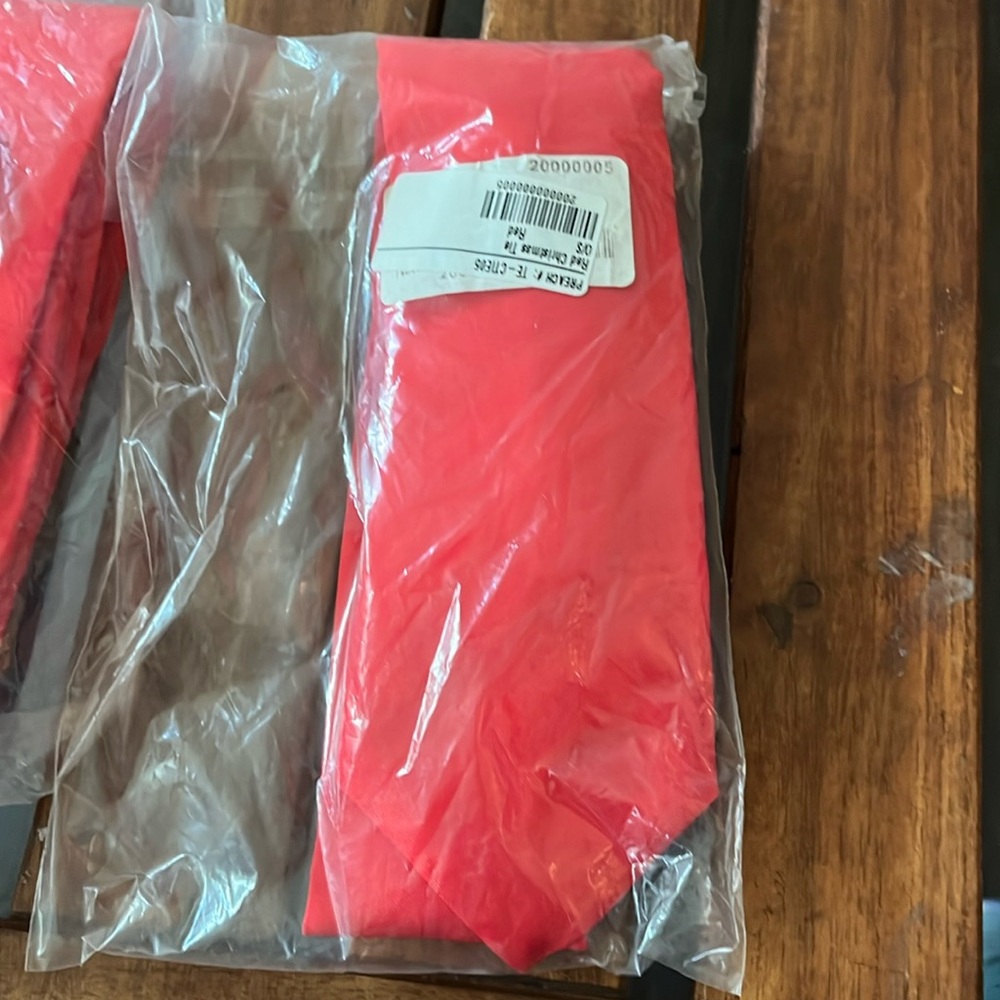 Tipsy Elves red‎ Christmas tie - standard style new in bag